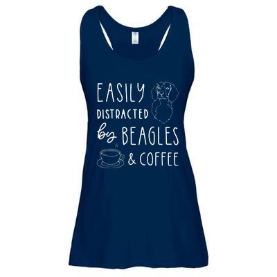 Beagle T Beagle Lover Beagles Coffee Ladies Essential Flowy Tank