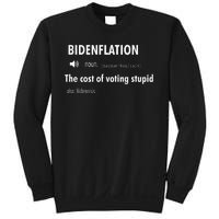 Bidenflation The Cost Of Voting Stupid Sweatshirt