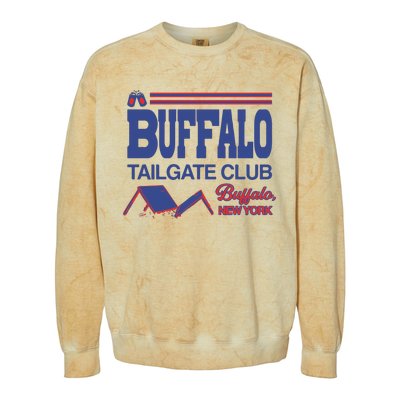 Buffalo Tailgate Club Buffalo New York Colorblast Crewneck Sweatshirt