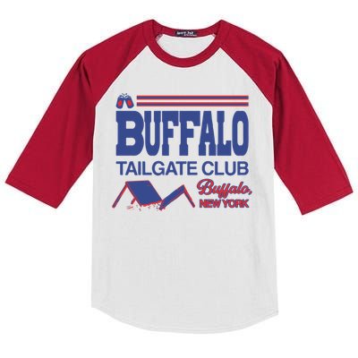 Buffalo Tailgate Club Buffalo New York Kids Colorblock Raglan Jersey