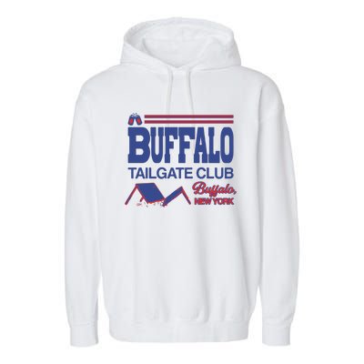 Buffalo Tailgate Club Buffalo New York Garment-Dyed Fleece Hoodie