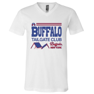 Buffalo Tailgate Club Buffalo New York V-Neck T-Shirt