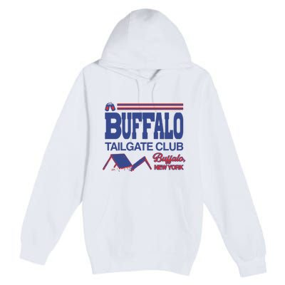 Buffalo Tailgate Club Buffalo New York Premium Pullover Hoodie