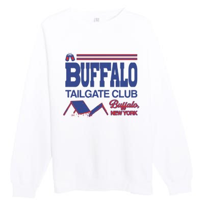 Buffalo Tailgate Club Buffalo New York Premium Crewneck Sweatshirt