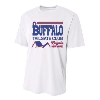 Buffalo Tailgate Club Buffalo New York Performance Sprint T-Shirt