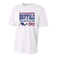 Buffalo Tailgate Club Buffalo New York Youth Performance Sprint T-Shirt