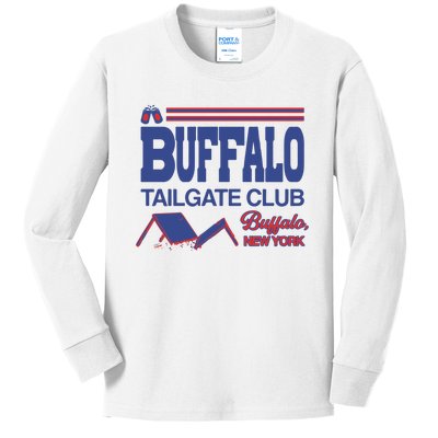 Buffalo Tailgate Club Buffalo New York Kids Long Sleeve Shirt