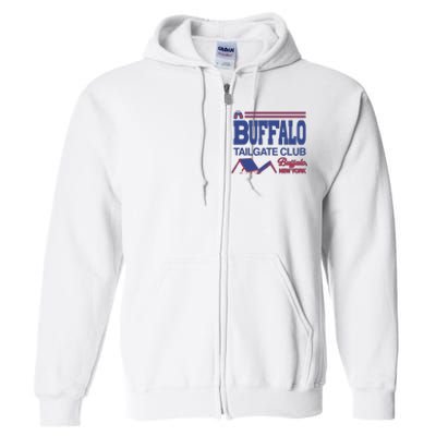 Buffalo Tailgate Club Buffalo New York Full Zip Hoodie