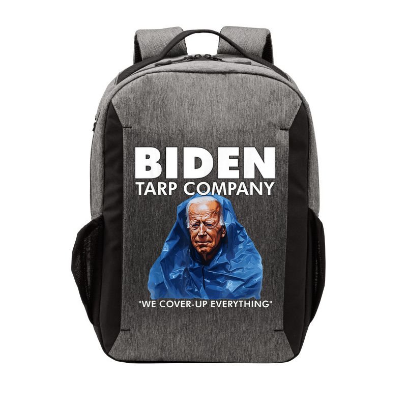 Biden Tarp Company WELL COVER UP EVERYTHING Joe Biden Funny Anti Biden Vector Backpack