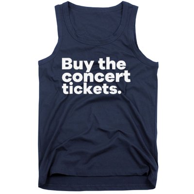 Buy The Concert Tickets Concert Ticketmaster Tank Top