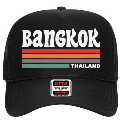 Bangkok Thailand City Bangkok Vacation Travel Retro Hat