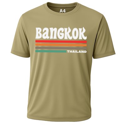 Bangkok Thailand City Bangkok Vacation Travel Retro Cooling Performance Crew T-Shirt