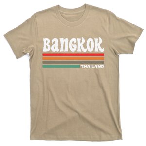 Bangkok Thailand City Bangkok Vacation Travel Retro T-Shirt