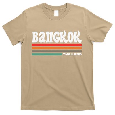 Bangkok Thailand City Bangkok Vacation Travel Retro T-Shirt