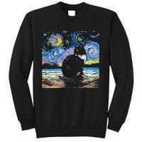 Black Tuxedo Cat Night 2 Sweatshirt