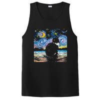 Black Tuxedo Cat Night 2 PosiCharge Competitor Tank