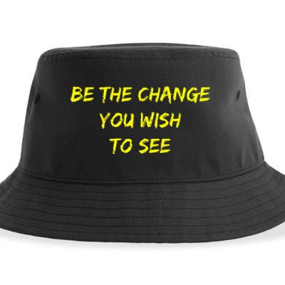 Be The Change Sustainable Bucket Hat