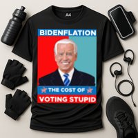 Bidenflation The Cost Of Voting Stupid Funny Joe Biden Performance Shirt