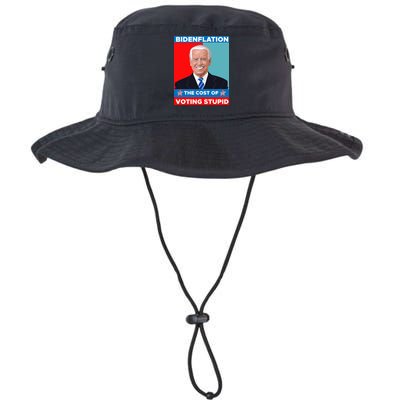 Bidenflation The Cost Of Voting Stupid Funny Joe Biden Bucket Hat