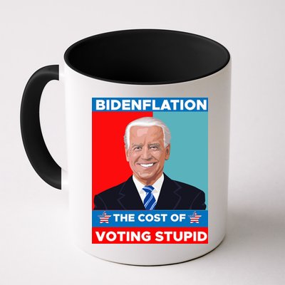 Bidenflation The Cost Of Voting Stupid Funny Joe Biden Mug