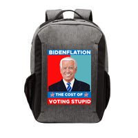 Bidenflation The Cost Of Voting Stupid Funny Joe Biden Vector Backpack