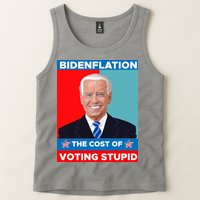 Bidenflation The Cost Of Voting Stupid Funny Joe Biden Tank Top
