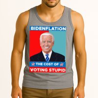 Bidenflation The Cost Of Voting Stupid Funny Joe Biden Tank Top