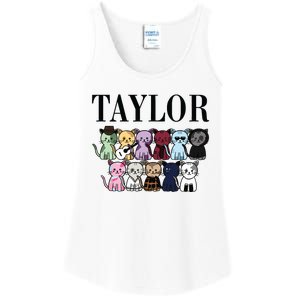 Birthday Taylor Cat Lover Ladies Essential Tank