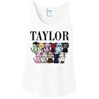 Birthday Taylor Cat Lover Ladies Essential Tank