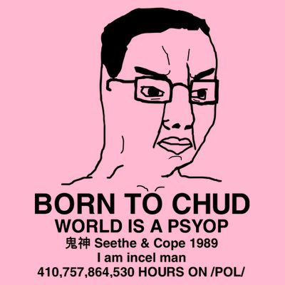Born To Chud World Is A Psyop Seethe & Cope 1989 T-Shirt