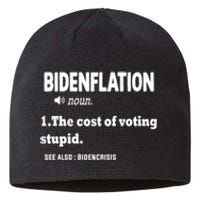 Bidenflation The Cost Of Voting Stupid Sustainable Beanie