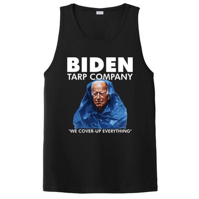 Biden Tarp Company Joe Biden Funny Anti Biden PosiCharge Competitor Tank