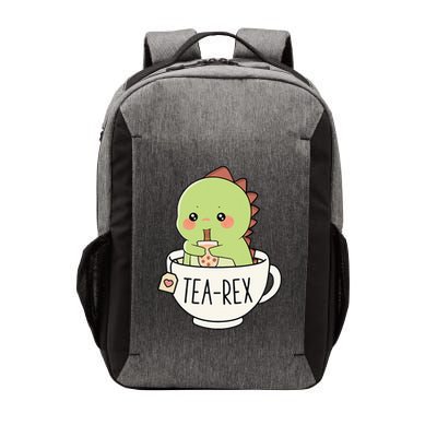 Boba Tearex Cute Trex Dinosaur Lover Kawaii Funny Dino Pun Vector Backpack