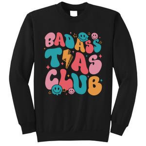 Badass Tia Cool Aunts Club Crewneck Cool Moms Sweatshirt