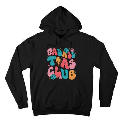 Badass Tia Cool Aunts Club Crewneck Cool Moms Tall Hoodie