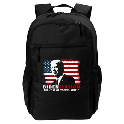 BidenFlation The Cost Of Voting Stupid Biden Flation Backpack