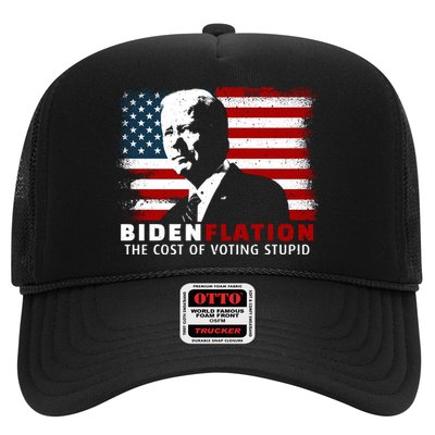 BidenFlation The Cost Of Voting Stupid Biden Flation Trucker Hat