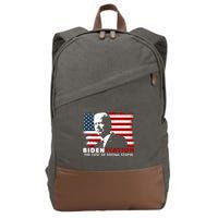 BidenFlation The Cost Of Voting Stupid Biden Flation Cotton Canvas Backpack