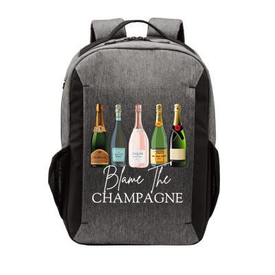 Blame The Champagne, Champagne Bottles Day Drinking Mimosa Vector Backpack