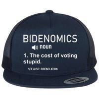 Bidenomics The Cost Of Voting Stupid Flat Bill Trucker Hat