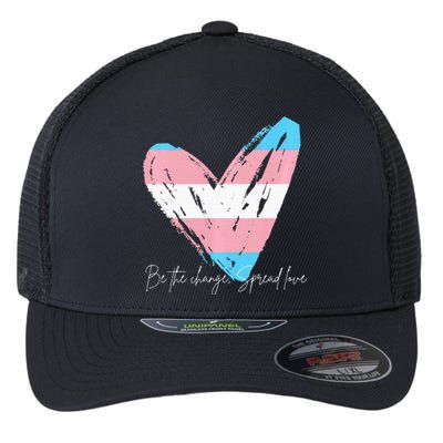 Be The Change Spread Love Flexfit Unipanel Trucker Cap