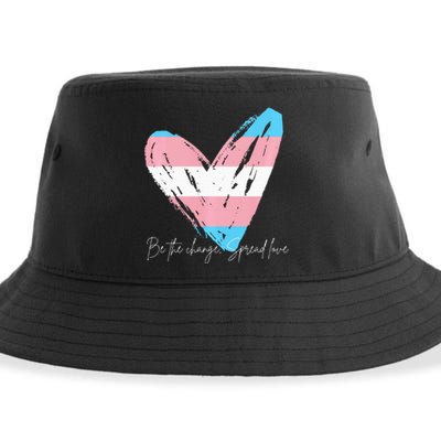 Be The Change Spread Love Sustainable Bucket Hat