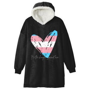 Be The Change Spread Love Hooded Wearable Blanket