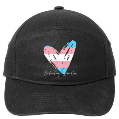 Be The Change Spread Love 7-Panel Snapback Hat