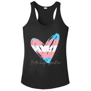 Be The Change Spread Love Ladies PosiCharge Competitor Racerback Tank