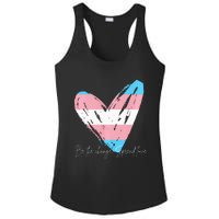 Be The Change Spread Love Ladies PosiCharge Competitor Racerback Tank