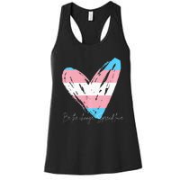 Be The Change Spread Love Women's Racerback Tank