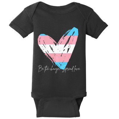 Be The Change Spread Love Baby Bodysuit