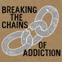 Breaking The Chains Of Addiction Aa Na Clean Sober Recovery Gift Cotton Canvas Backpack