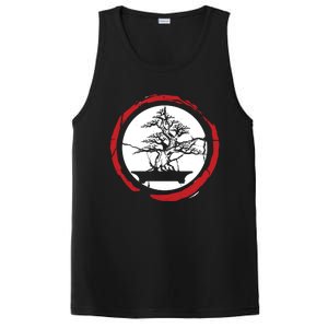 Bonsai Tree Circle Japanese Trees Meditation Yoga Buddhist Gift PosiCharge Competitor Tank